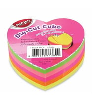 Noki 5X50 Yaprak Kalp Şekilli 5 Renk Postit 12356