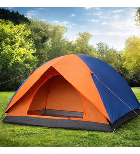River World Kamp ve Doğa İçin Çadır Kurulumu Manuel 2-3 Kişilik Ölçüleri 200 cm x 200 cm x 135 cm