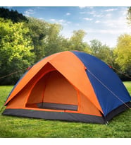 River World Kamp ve Doğa İçin Çadır Kurulumu Manuel 2-3 Kişilik Ölçüleri 200 cm x 200 cm x 135 cm