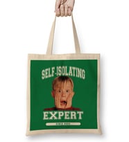 Kevin McCallister Self Isolating Expert Home Alone Bez Çanta Uzun Saplı