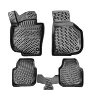 Rizline 3D Oto Paspas Siyah Renk Skoda SuperB 2008 - 2015 ile uyumlu