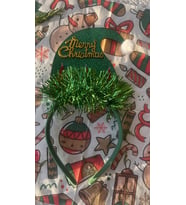 Işıklı yılbaşı tacı