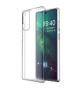 Galaxy Note 20 Kılıf Lüx Şeffaf Silikon