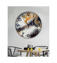 bilge Tasarım retro Duvar Saati 40 x 40 CM (Karışık)