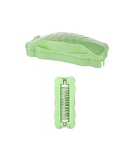 Kelebek Tasarımlı Tek Fırçalı Gırgır 17x7x4 cm Yeşil