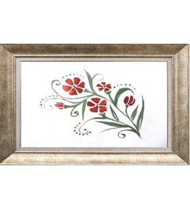 GÜMÜŞ ÇERÇEVELİ TABLO N1061