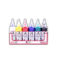 Batik Boyası 70 ml 6 Renk 1 Paket Südor Batik Boyama Seti 70ml x 6 lı Kumaş Boyama Batik Seti