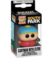 Funko 51642 Pop Anahtarlık: South Park Cartman W/Clyde Koleksiyon Oyuncak, Çok Renkli