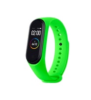 Xiaomi mi Band 3 Ve Mi Band 4 Silikon Kordon (Fıstık Yeşili)
