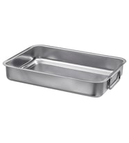 Ikea KONCIS paslanmaz çelik 34x24 cm fırın kabı