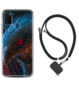 Samsung M21 M22 M23 M30 M31S M32 Kılıf Boyun Askılı Silikon Şahin 1756