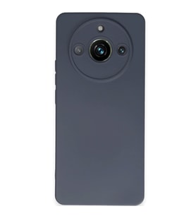 Realme 11 Pro Kılıf Nano içi Kadife Silikon - Gri