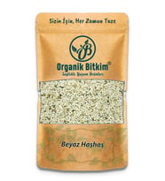 Organik Bitkim Beyaz Haşhaş 250 gr