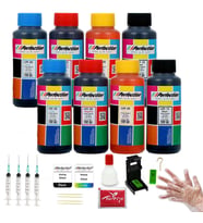 Canon 2 Kartuşlu Yazıcılar İçin +++Plus Mürekkep Dolum Seti 8x100 ml.
