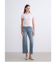 LCW Jeans İndigo Wideleg Kadın Jean Pantolon