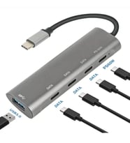 pilelistore ZR268 Type-C 5 İn 1 Pd Hub