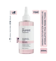 The Purest Solutions Hassas Ciltler İçin Arındırıcı ve Aydınlatıcı PHA Pembe Tonik 200 ml (Renksiz)