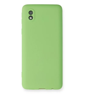 Newface Samsung Galaxy A01 Core Kılıf First Silikon - Yeşil