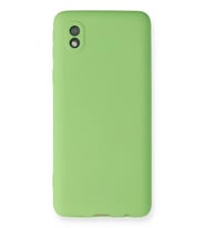 Newface Samsung Galaxy A01 Core Kılıf First Silikon - Yeşil