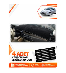 RENAULT LAGUNA 3 (2007-2015) Uyumlu Ön Torpido Koruma Kılıfı Halısı - Siyah