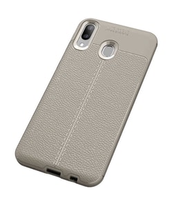 Samsung Galaxy M20 Uyumlu Kılıf Zore Niss Silikon Kapak (Gri)