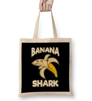 Banana Shark Adorable Half-Banana Half Shark Bez Çanta Uzun Saplı