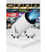 Taşınabilir Android Projeksiyon Ayaklı Çift Kollu 4K Çözünürlüklü Sinema Projeksiyonu