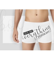 BK Gift Özel Tasarım Eğlenceli Beyaz Erkek Boxer, Yıl Dönümü/ Doğum Günü / Sevgililer Günü Hediyeleri,  Erkek Arkadaş Hediye, Esprili Hediye-10