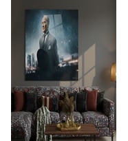 Atatürk Cam Görünümlü Dekoratif Tablo (3 MM PleksiGlass)