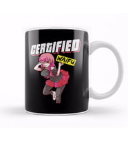 Certified Waifu Anime Girl Japanese Manga Senpai Kupa Bardak Porselen