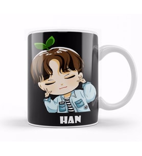 Stray Kids Han Chibi Kupa Bardak Porselen