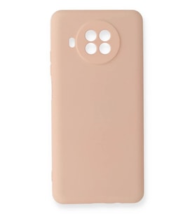 Newface Xiaomi Mi 10T Lite Kılıf Nano içi Kadife Silikon - Pudra