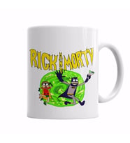 Rick e Morty Versao Batman Robin Kupa Bardak Porselen