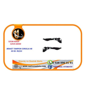 TAMPON BRAKETİ COROLLA HB 2002-2006 ÖN SAĞ