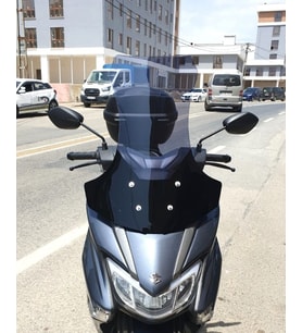 MOTOCAM Suzuki Burgman Street EX 125 Ön Cam 2023-2026 Model 62cm Füme Renkli 4mm