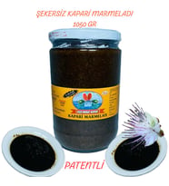 ŞEKERSİZ KAPARİ MARMELADI (PATENTLİ) 1050 GR.. AŞÇI MURAT KAPARİ