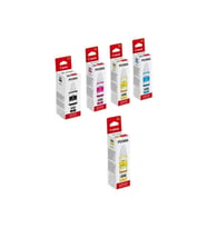GI-490 Pixma Uyumlu G2400 4 Renk Orjinal Mürekkep Seti + 1 Sarı