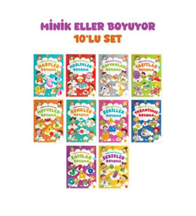 Minik Eller Boyuyor – 10 Kitaplık Set (Örnek Resimli)