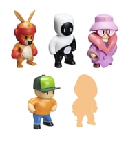 Stumble Guys 5’li Figür Set SG2240 Model 3