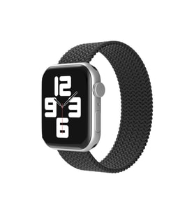 Çınarcık Dev Apple Watch 38mm Ayarlı Solo Silikon Kordon - Gri