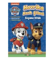 Paw Patrol Havrika Renk Şöleni Boyama Kitabı