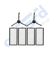 ROBOROCK Q8 MAX , Q8 MAX+ UYUMLU 2 Yan Fırça 4 Filtre PKT-iasgf0001264