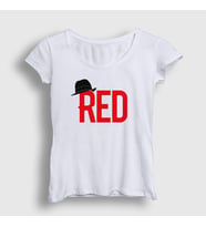 Presmono Kadın Beyaz Hat The Blacklist T-Shirt 183252tt