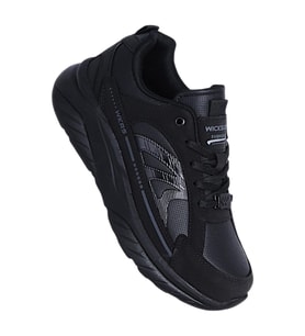 Wickers 3033 Gr Cilt Siyah Erkek Çocuk Spor Ayakkabı