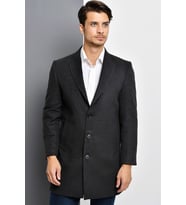 PLT8390 DEWBERRY ERKEK PALTO-ANTRASİT