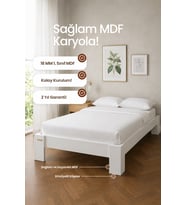 Stillo Başlıksız MDF Karyola