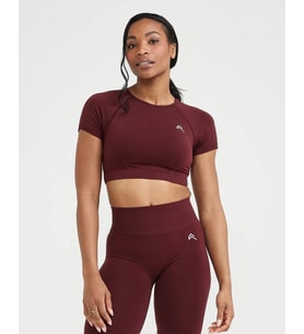 Oneractive Crop Kısa Kol