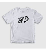 Presmono Unisex Çocuk Beyaz Bad XXXTentacion T-Shirt 47089tt (Beyaz)