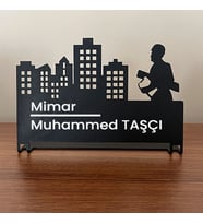 Erkek Mimar Masa Dekoru