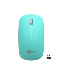 LECOO USB OPTİK KABLOSUZ MOUSE TURKUAZ WS214-T